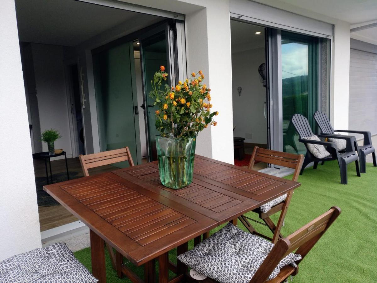 Ferienwohnung Casa Rocha Velha Con Terraza Y Piscina Particular Santiago de Compostela Exterior foto