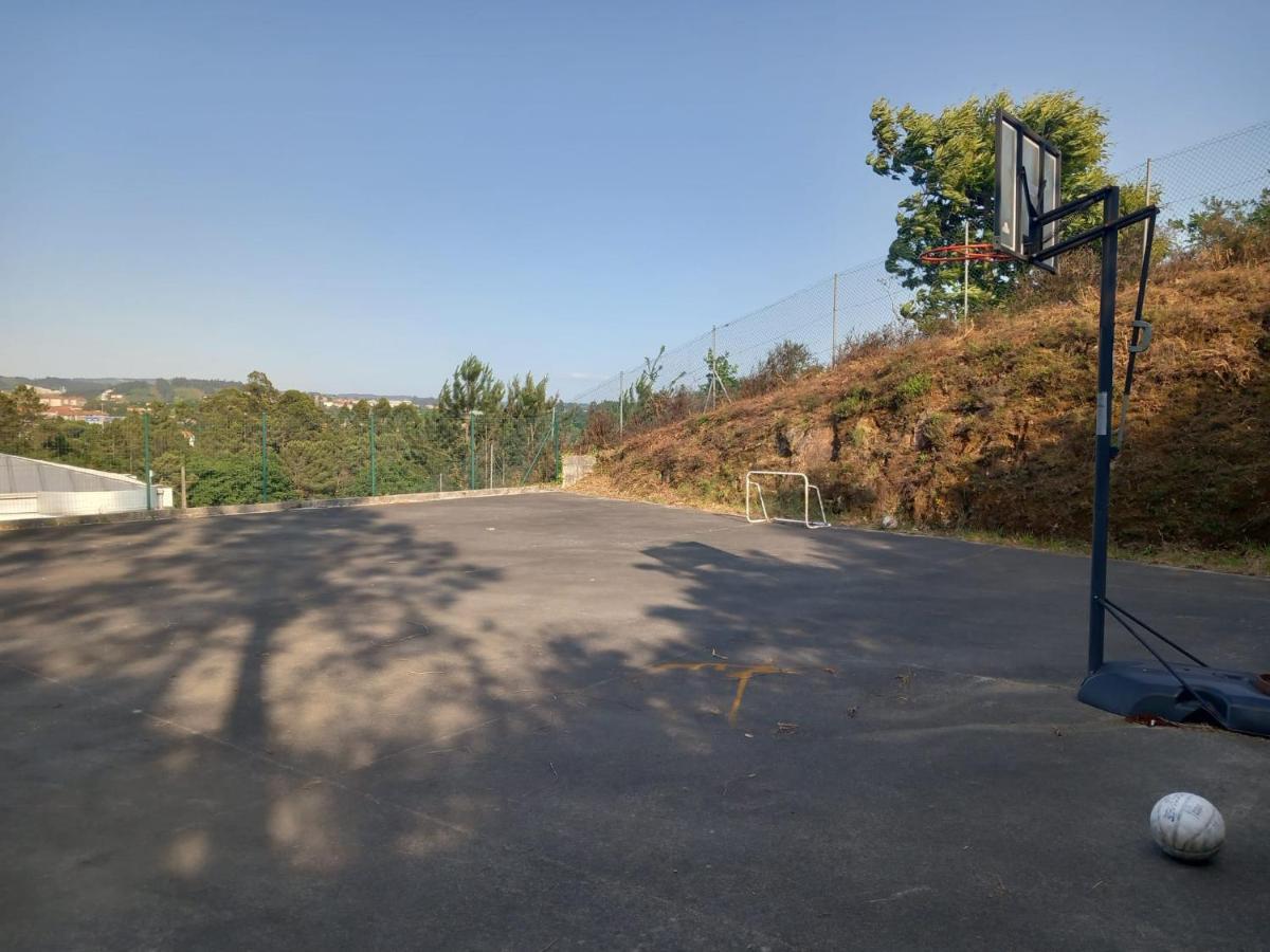 Ferienwohnung Casa Rocha Velha Con Terraza Y Piscina Particular Santiago de Compostela Exterior foto
