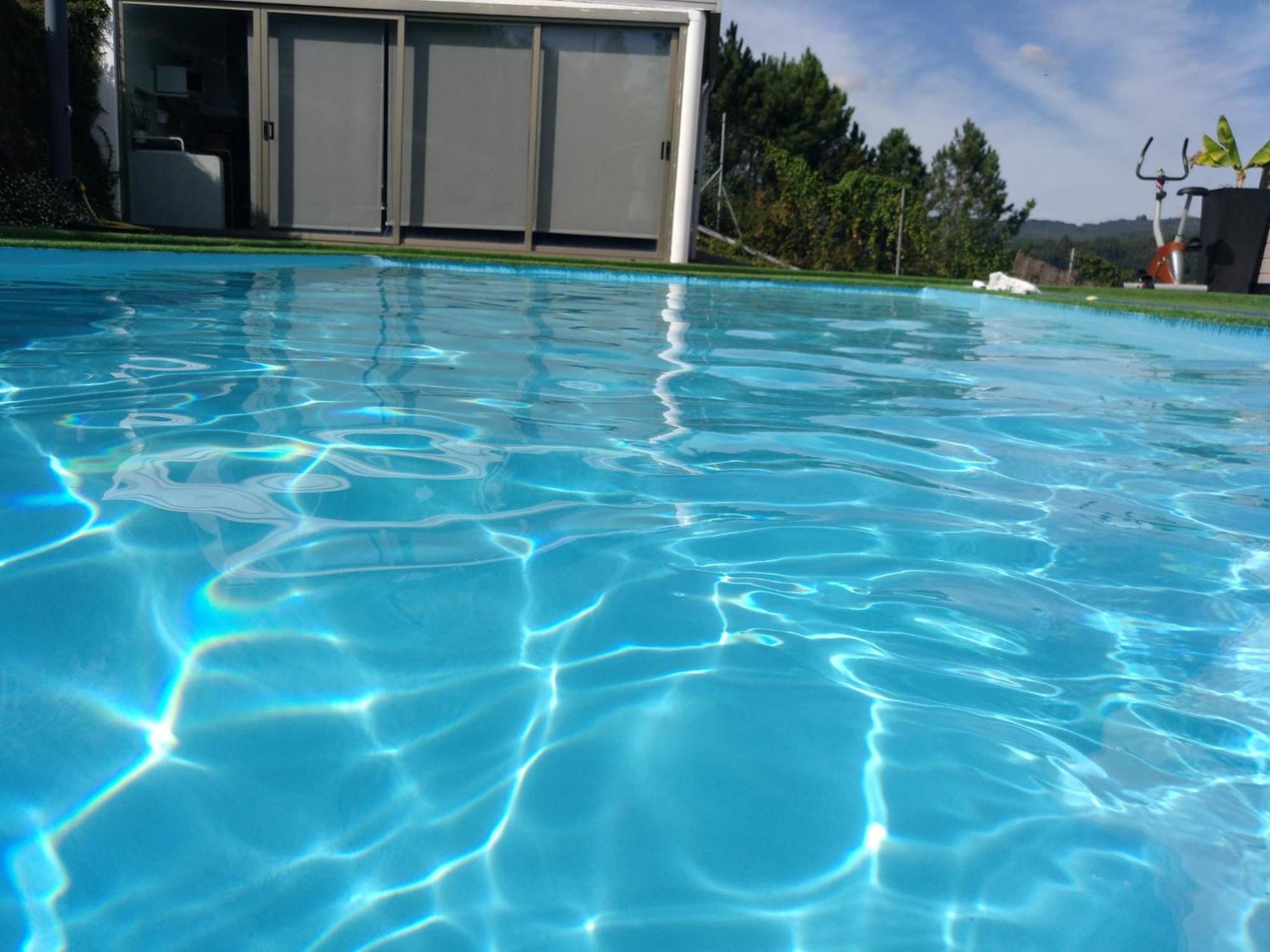 Ferienwohnung Casa Rocha Velha Con Terraza Y Piscina Particular Santiago de Compostela Exterior foto